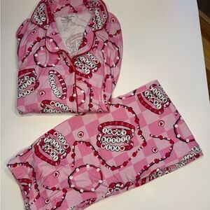 Sparkle in Pink “Bestie Era” bamboo Pajama Set 2XL